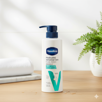 Vaseline Medicated Sensitive Care Body Lotion 350 ml